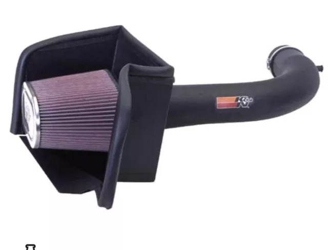 K&N Cold Air Intake Kit: Increase Acceleration & Towing Power 57-1537