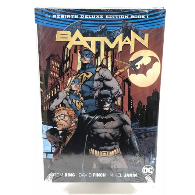 Batman Rebirth Deluxe Edition Book 1 New DC Comics HC Hardcover Sealed