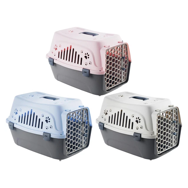 Trasportino Da Viaggio per Animali Domestici, Gabbia per Cuccia Da Viaggio per