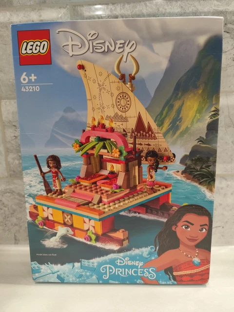 LEGO 43210 DISNEY Princess: Moana's Wayfinding Boat - Brand New Sealed ...