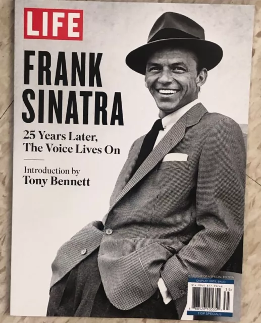 FRANK SINATRA 25 YEARS LATER LIFE MAGAZINE 2023 Hollywood music Time £6 ...