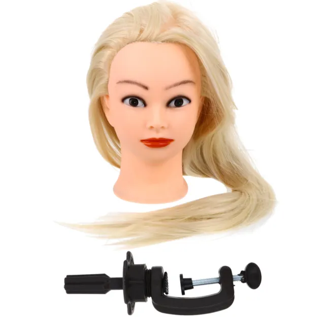 Alambre de alta temperatura modelo de cabeza de peluca práctica muñeca de pelo cabeza modelo de corte de pelo
