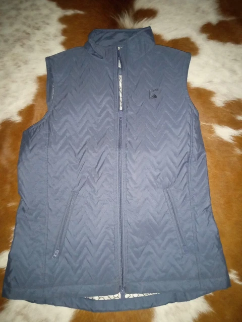 nwot "Riding Sport" Equestrian Vest MEDIUM Polyester Quilted Dover