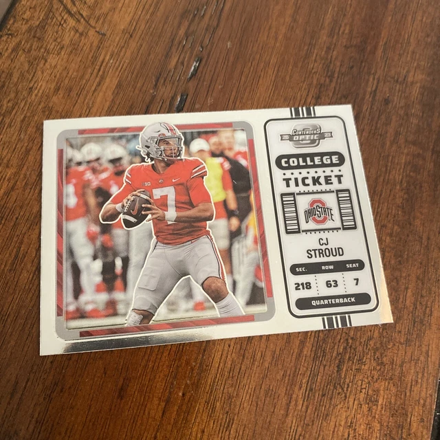 2023 PANINI CHRONICLES Contenders Optic Draft Picks CJ STROUD 2 Ohio