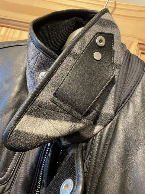Burberry Leather/padded Jacket Size 50