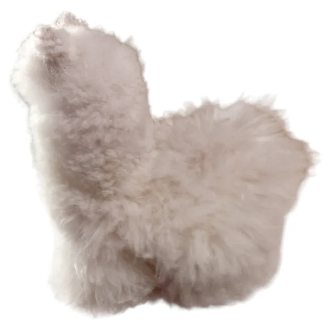 SOFT & CUDDLY Baby Alpaca Plush Real Alpaca Fur Toy 12 Inches Large ...