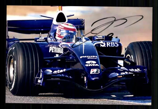 Kazuki Nakajima Formula 1 2007-2009 Photo Original Signed + G 40534