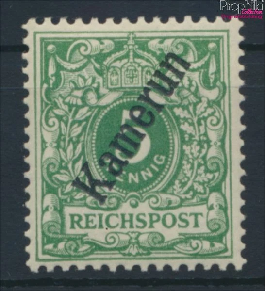 Briefmarken Kamerun (Dt. Kolonie) 1897 Mi 2 mit Falz(9257281