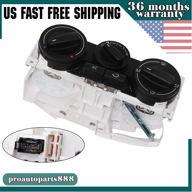 AIR & HEATER AC Control Unit Panel Switch Fit For VW Golf Jetta Beetle