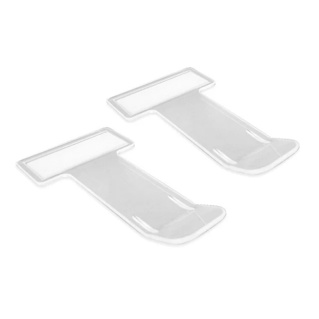 Supporto pass parcheggio parabrezza auto materiale ecologico 2 95x1 57x0 04 poll