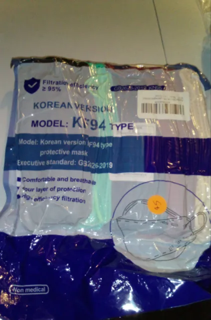 Korean Version KF94 Masks