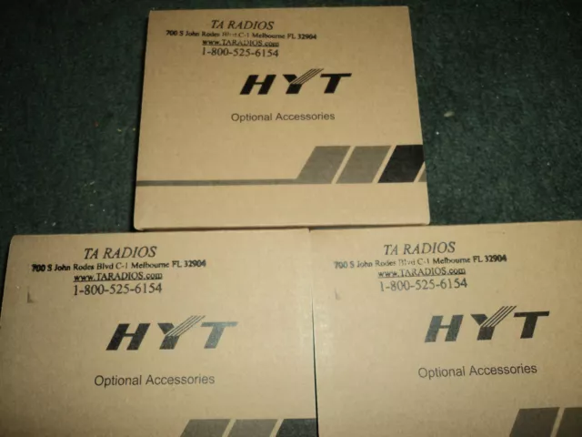 Écouteur HYT Compat EHM15 TC-500 TC-508 TC-518 TC-580 TC-610 Hytera EHS-15A 3