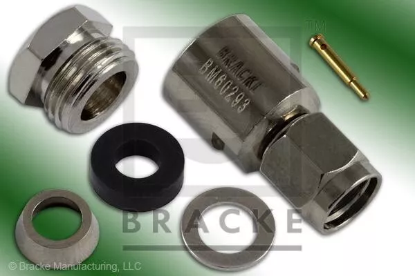SMA Male Connector Clamp RG55, RG58, RG142, RG223, RG400 BM60293