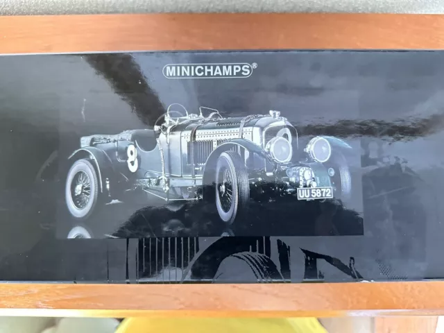 Minichamps Vintage Bentley Blower 4.5 Litre Le Manns 1930 1/18th Scale