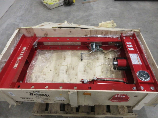 Grizzly T27978 50-Ton Air/Hydraulic Shop Press