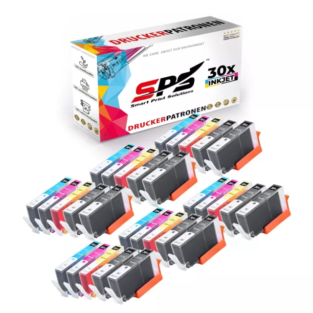 SPS Tintenpatronen 364XL Multipack kompatibel für HP Photosmart E-Station AIO
