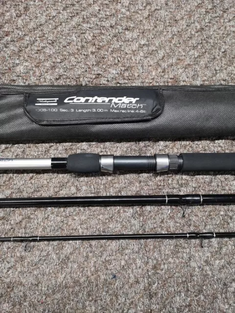 SHAKESPEARE CONTENDER MATCH Rod 10ft £27.99 - PicClick UK