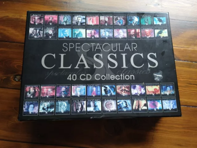 Classical Music CD Spectacular Classics 40 CD Collection