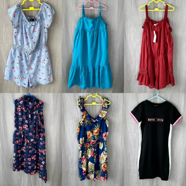 PACCHETTO VESTITI RAGAZZE 11-12 ANNI 11-12 ANNI Abiti Playtute NUOVO LOOK, LILY & DAN G4