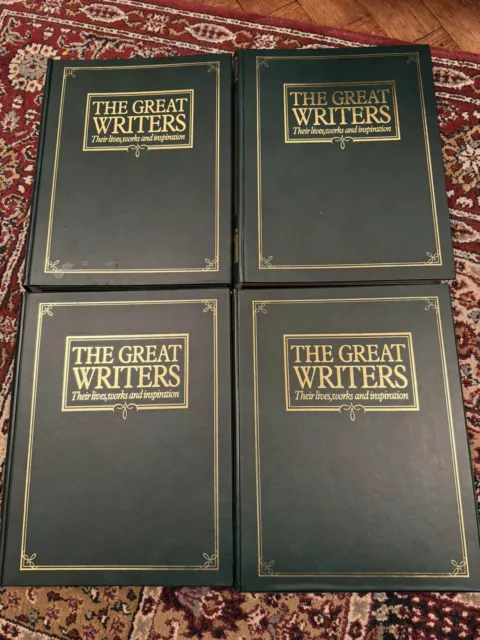 The Great Writers COMPLETE 53 Magazines Bound In Cases - Marshall Cavendish