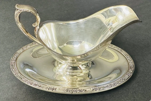 Silver Plate Gravy Bowl