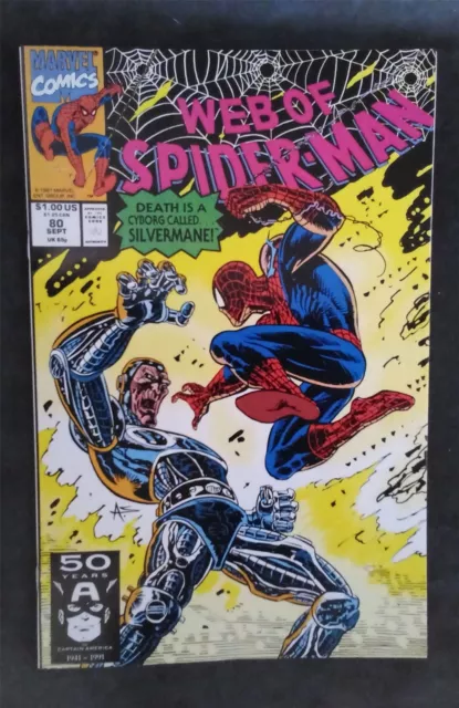 Web of Spider-Man #80 1991 marvel Comic Book