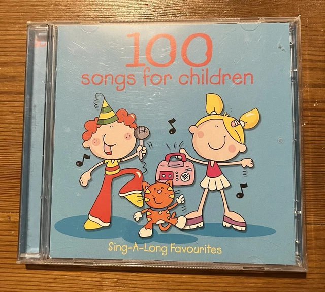 100 SONGS FOR Children Double CD Sing A Long Favourites Nursery Rhymes 100-songs-for-children-double-cd-sing-a-long-favourites-nursery-rhymes