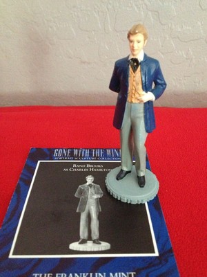 Franklin MInt Gone with the Wind Figurine- Rand Brooks as Charles Hamilton