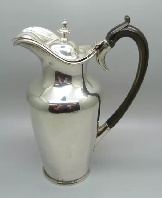 Antique Victorian Sterling Silver Claret Wine Jug Ewer 292g London 1893