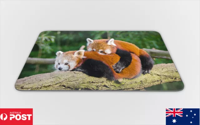 Mouse Pad Desk Mat Anti-Slip|Cute Red Panda Animal Racoon #14