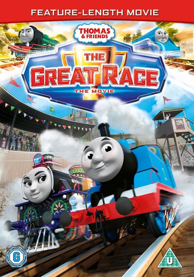 Thomas and Friends Great Race Game COMPLETE Briarpatch 2007 Trains