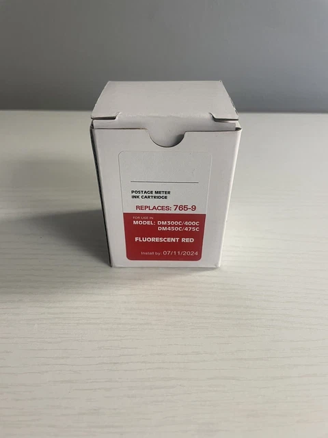 Postage Ink RED Meter Ink Cartridges