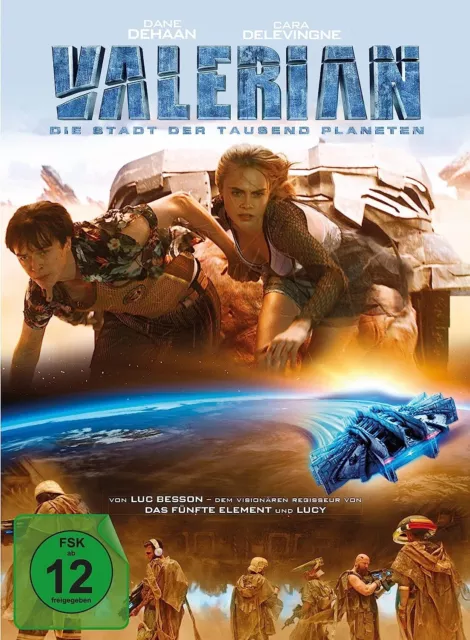Valerian - Die Stadt der tausend Planeten - 4K Ultra HD Blu-ray + Blu-ray / Med