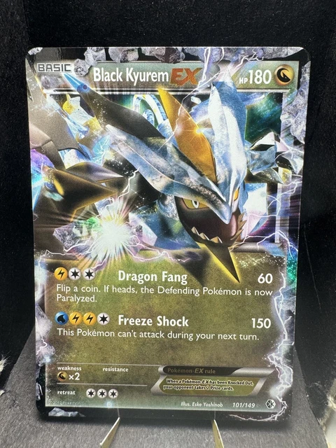 Pokemon TCG Boundaries Crossed Cold Fire Theme Deck | Features White Kyurem | Red Box