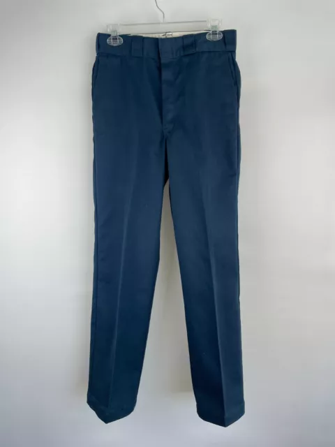 Men's Dickies Pants Size 30 x 32 Blue Chino Made in USA