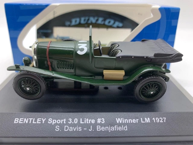 Miniature IXO 1/43 Bentley Sport 3.0L #3 - Vainqueur LM 1927