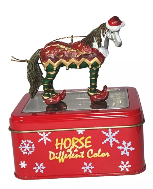 Horse of a Different Color Elf Ornament Christmas 2014 #20651 In Box Westland