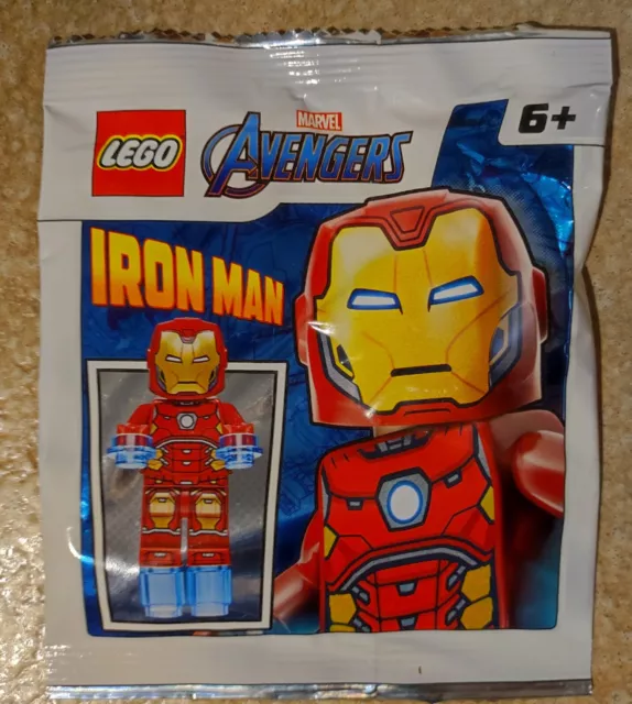 Polybag Figurine Minifig Set Lego Neuf Scellé Marvel Avengers Iron Man Ironman