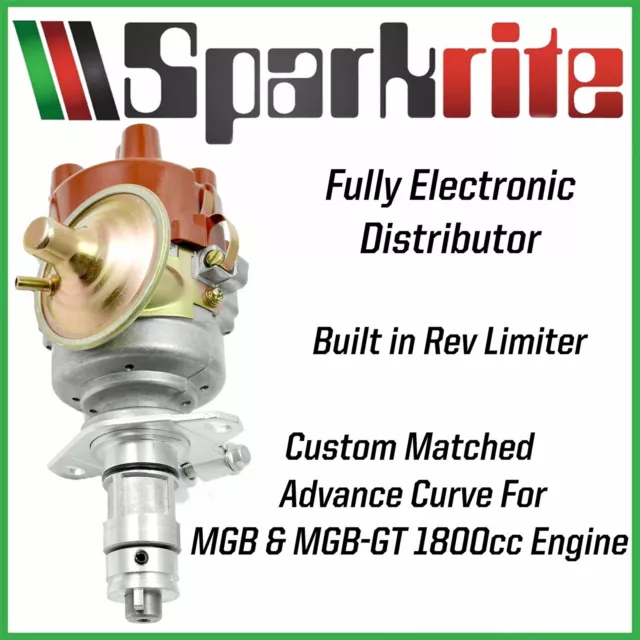 Sparkrite Electronic Ignition Distributor And Sparkrite Coil For MGB B Series 2
