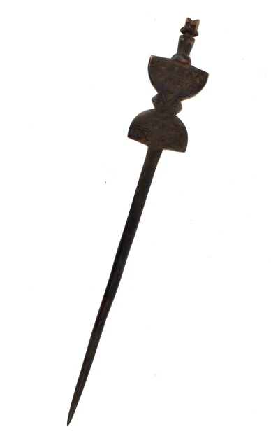 Zaramo Marriage Stick Wood Mwana Hiti African Art