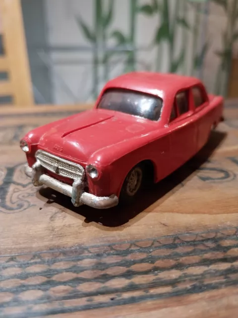 Rare ancienne Minialuxe Plastique 403 Peugeot no Norev Clé Bonux