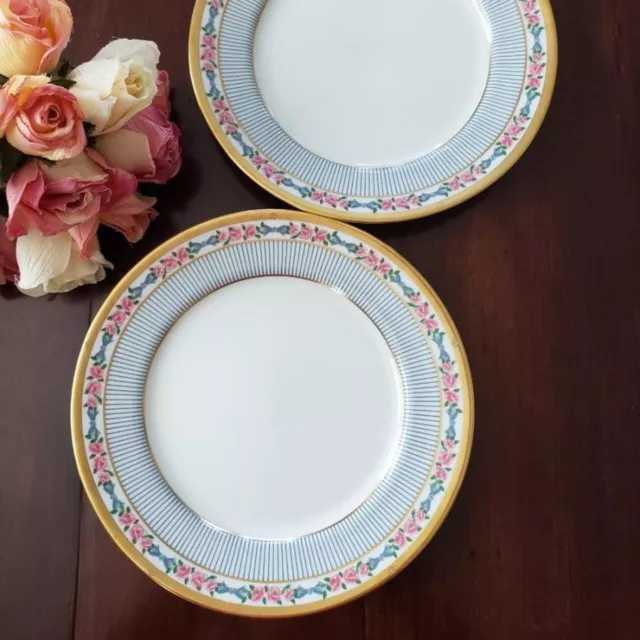 Christian Dior salad plate in Dior Rose pattern