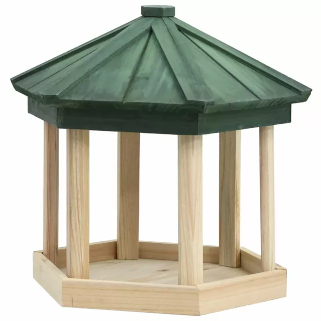 Bird Feeder Octagon Solid Firwood 33x30  A5E5
