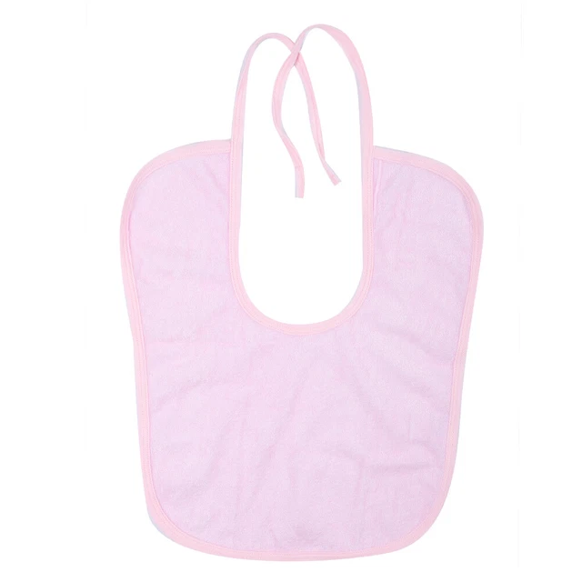 Elderly Waterproof Bib Mealtime Saliva Towel Dining Apron Clothes Prot Gro