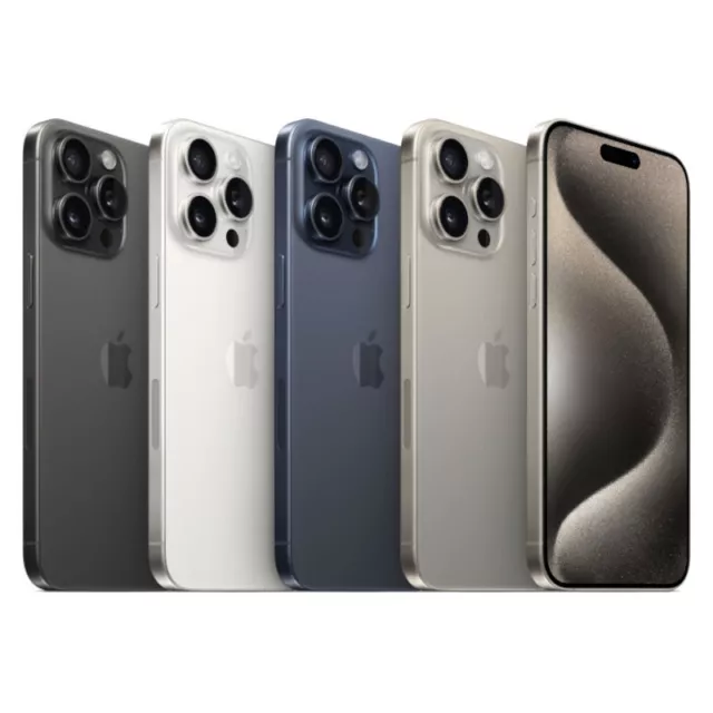 Apple iPhone 15 Pro Max-All Sizes - All Colours - Unlocked - Excellent Condition