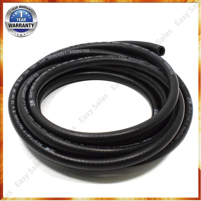Durite Carburant 3mm ID X 6mm OD 1.5M - Tuyau Essence Caoutchouc Nitrile Résistant Huile