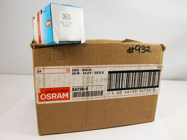 Case of 24 New OSRAM DED PROJECTOR BULBS Dirt Cheap!