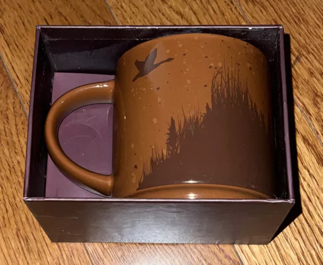 Tim Hortons Seasonal/Holiday Christmas 2017 Coffee Tea Mug x1 Brown Geese NEW