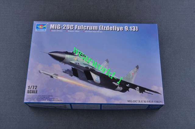 Trumpeter Mig-29 Fulcrum Modellbausatz - Detailliertes Plastikmodell Zum Zusammenbauen