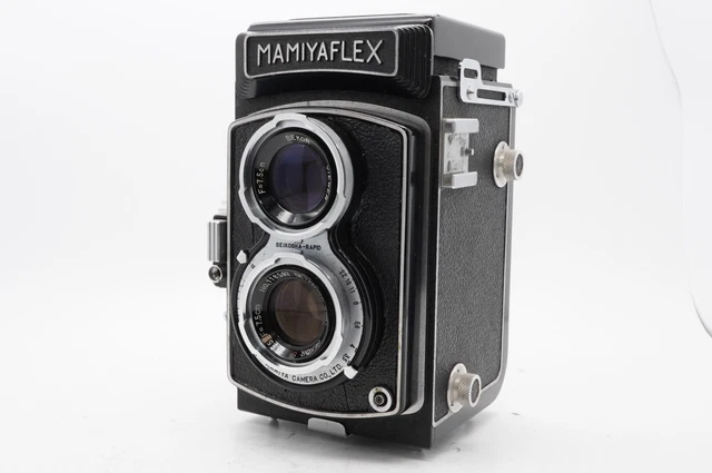 [ EXC + 3] Mamiya mamiyaflex automat B Tlr 6x6 Film Kamera Sekor S 75mm F/3.5